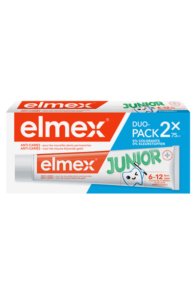 image Elmex® Junior Dentifrice Duo (12 produits)