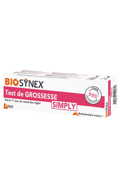 image BIOSYNEX Test de Grossesse Simply